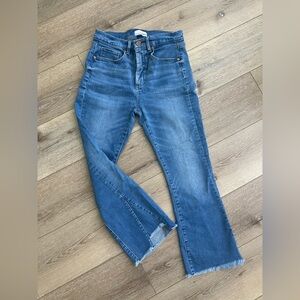 Loft crop jeans 6/28